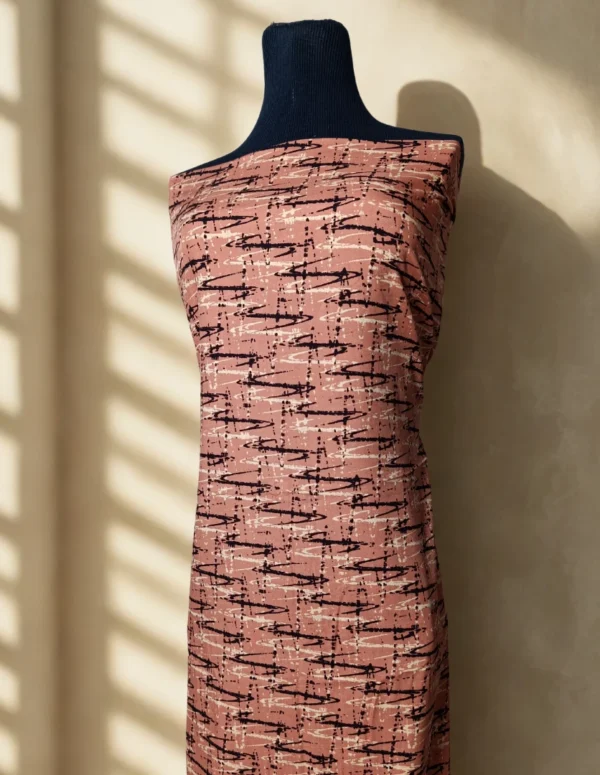 Blush Horizon – Luxury Printed Lawn Unstitched