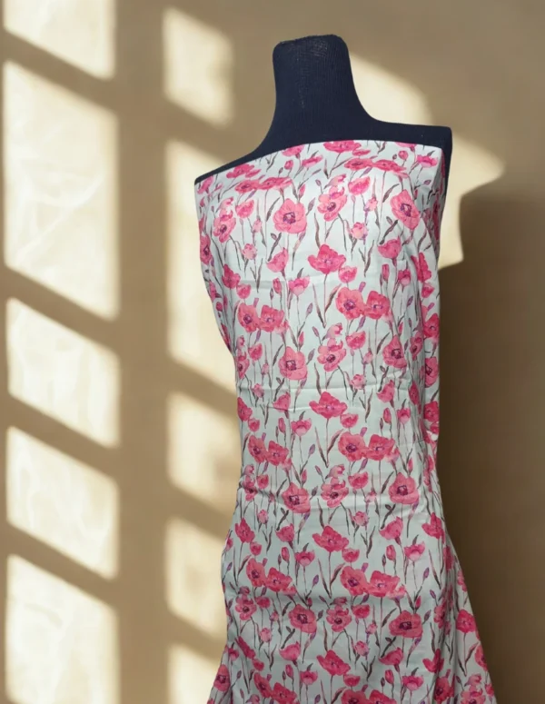 Ivory Dusk – 2PC Digital Printed Unstitched