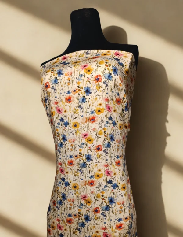 Meadow Whispers – Luxury Printed Lawn Unstitched