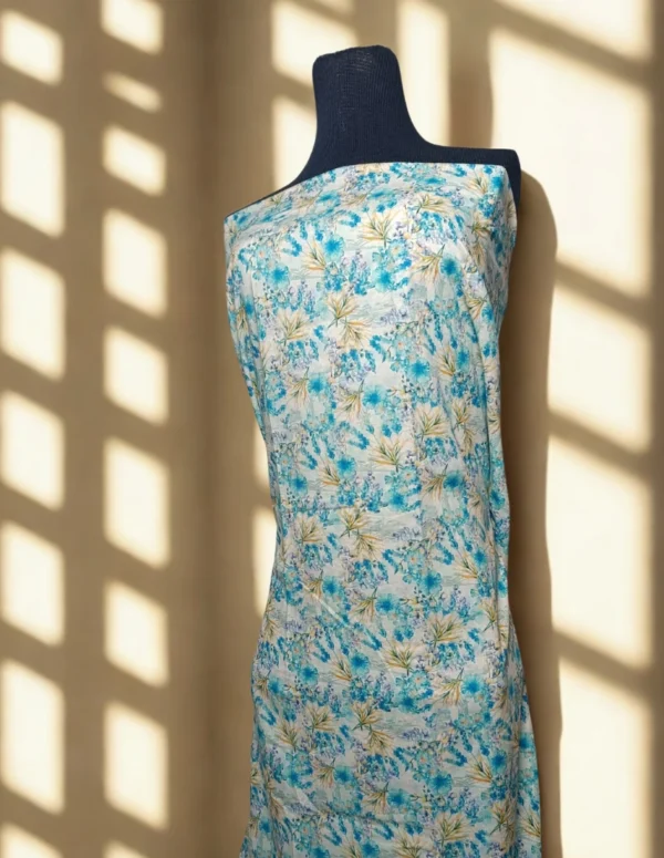 Sapphire Breeze - 2PC Digital Printed Unstitched