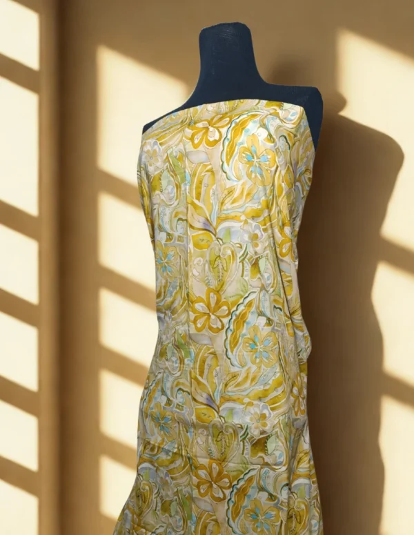 Sunlit Flora - 2PC Digital Printed Unstitched